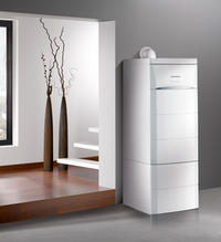 Chaudière gaz condensation Modulens dans le garage